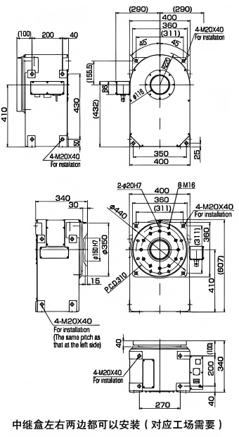 1PB100技术参数图示