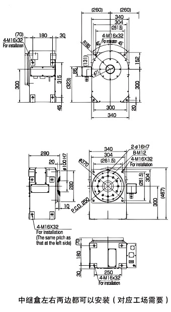 1PB250技术参数图示