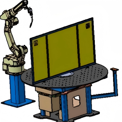 圆盘回转变位机